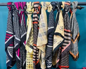 #VV340 Y2K Luxury Stoles 30 PCs (No Lables)