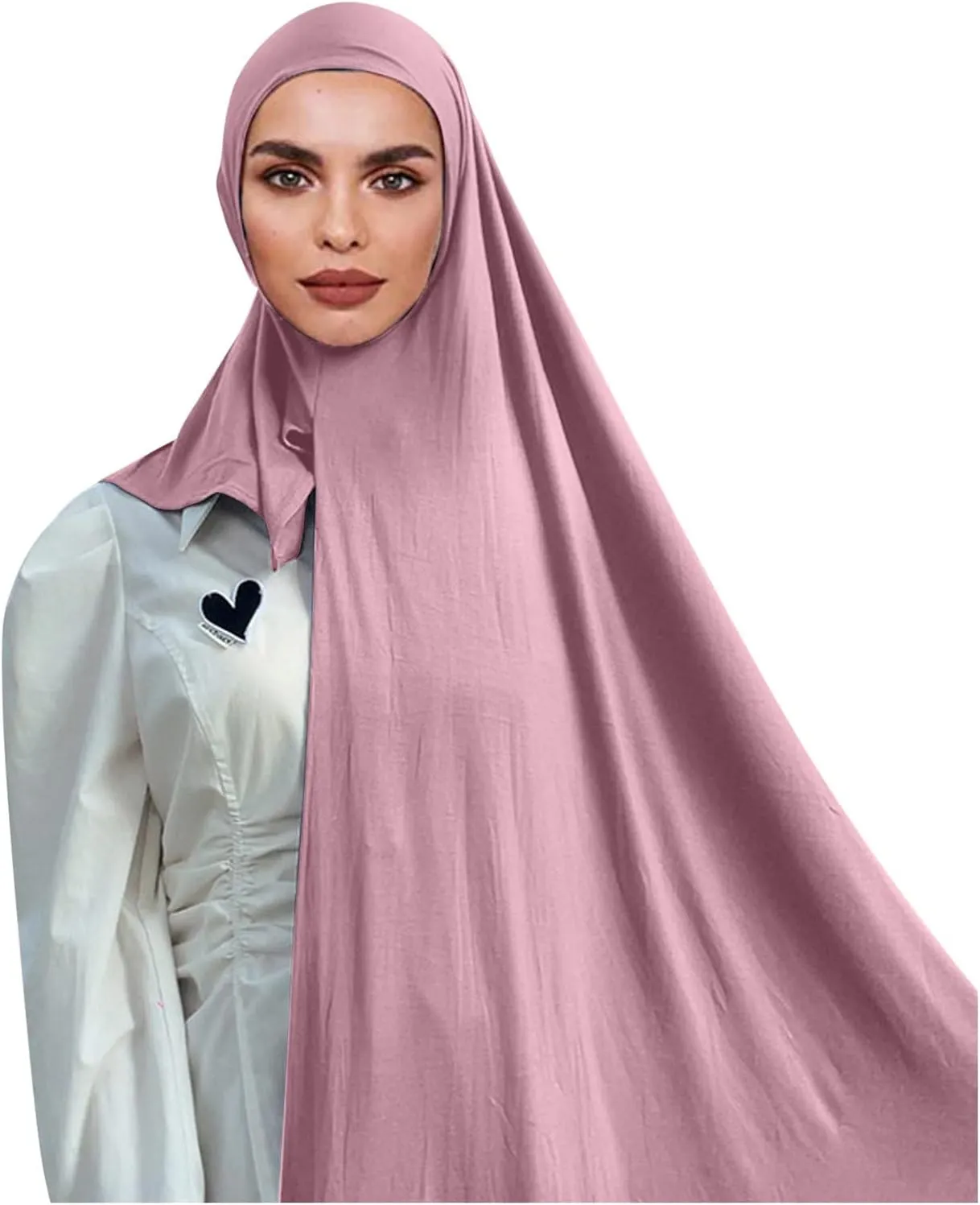 Women Hair Scarf Scarfs For Women Winter Muslim Head Scarf Solid Color Long Scarf Wrap Scarves Cotton Scarf For Women